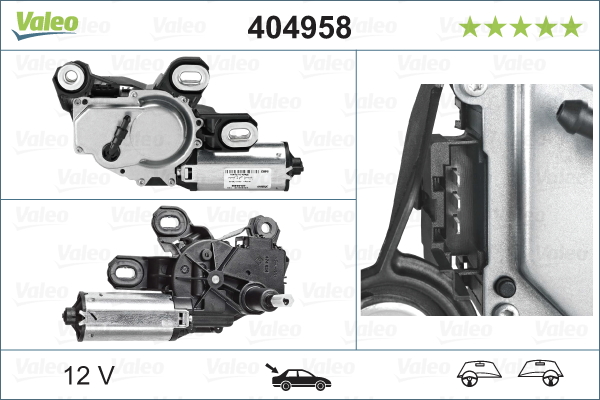 VALEO 404958 Motore tergicristallo-Motore tergicristallo-Ricambi Euro